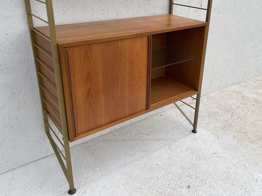 Mid Century Single Bay Wall Shelf from Ladderax