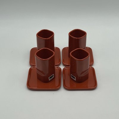 Tazza Grande In Ceramica Scalda Mani 540 Ml, Design Sakura Blu, Adatta A Microonde E Lavastoviglie, Manico Ergonomico - 6
