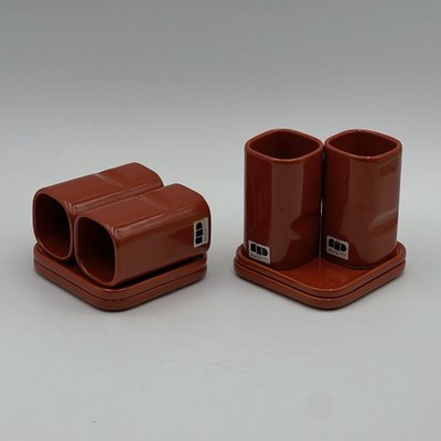Vintage Ceramic Sakura Tea or Coffee Set by Makio Hasuike, France