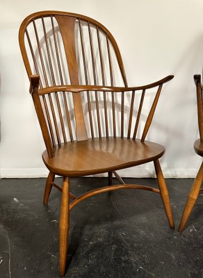 Chairmakers Armchairs No.472 by Lucian Ercolani for Ercol 1958 Set of 2