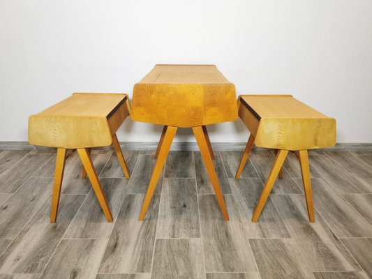 Mid century desk on sale set