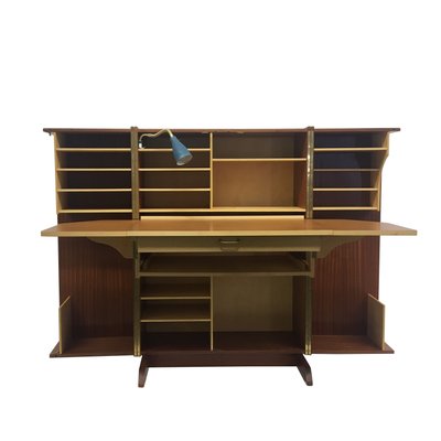 Mid Century Cabinet With Fold Out Desk By Mummenthaler Meier For