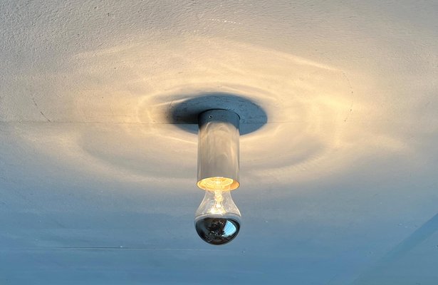 Vintage German Space Age Minimalist Wall or Ceiling Lamps from Rzb