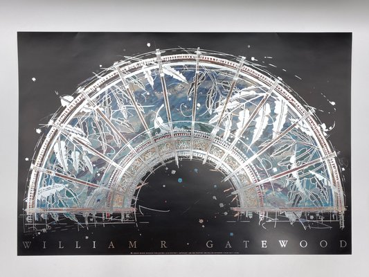 Original Poster by William Gatewood, USA, 1988 for sale at Pamono