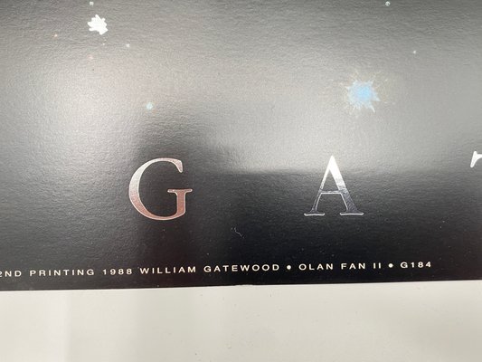 WILLIAM GATEWOOD アートポスター Original Poster by William Gatewood, USA, 1988 for sale at Pamono