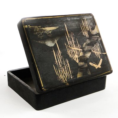 【期限5/31】⑥デコレーションケース Japanese Lacquerware Box, 1920s for sale at Pamono