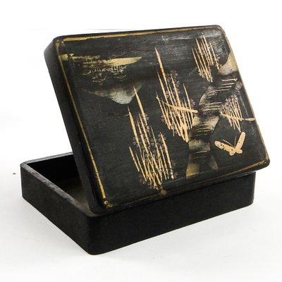 Japanese Lacquerware Box, 1920s for sale at Pamono