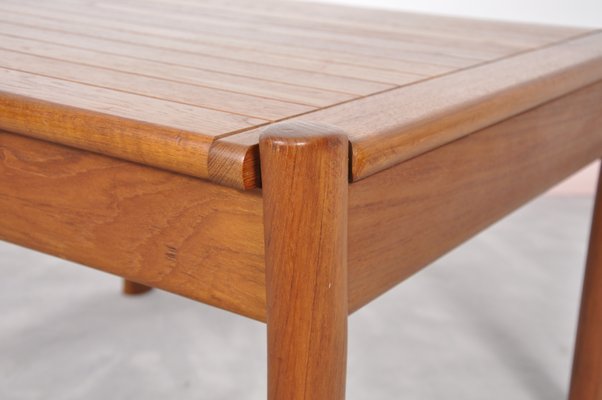 Vintage Danish Teak Coffee Table With Rounded Edges For At Pamono Vintage Danish Teak Coffee Table With Rounded Edges 5