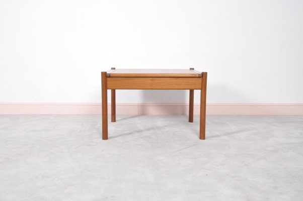 Vintage Danish Teak Coffee Table With Rounded Edges For At Pamono Vintage Danish Teak Coffee Table With Rounded Edges 1