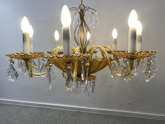 Yellow crystal chandelier online