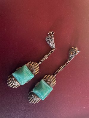 Art Deco Earrings by Theodor Fahrner, Germany, 1920s, Set of for