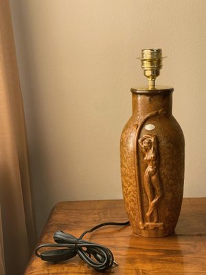 Art Deco Ceramic Table Lamp from Upsala-Ekeby, 1940s for sale at