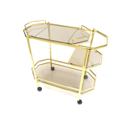 Vintage Bar Cart >> Vintage Hollywood Regency Style Glass Brass Bar Cart Vintage Bar Cart >> Vintage Hollywood Regency Style Glass Brass Bar Cart