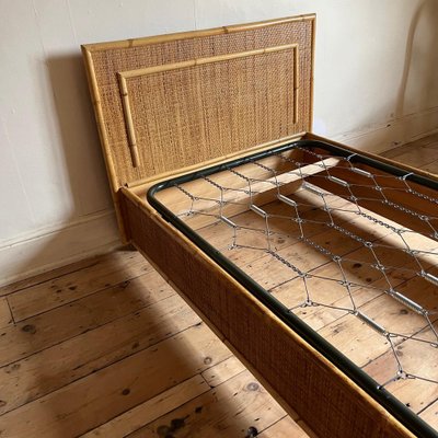Vintage cane bed deals