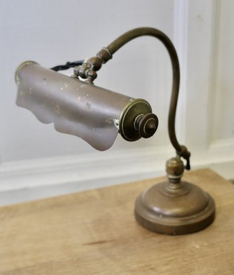 Art Nouveau Adjustable Library Lamp 1890s