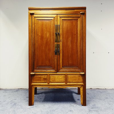 Vintage metal cheap china cabinet
