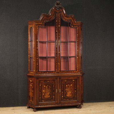 20th Century Inlaid Display Case 1970s