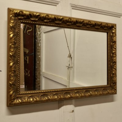 Vintage Spiegel Gold – Gewölbter Schmink- Oder Wandspiegel, 30,2 X 24,6 Cm, Faltbar, Mit Ständer & Aufhängehaken Für Wohnzimmer & Schlafzimmer
