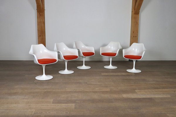 Vintage on sale tulip chairs