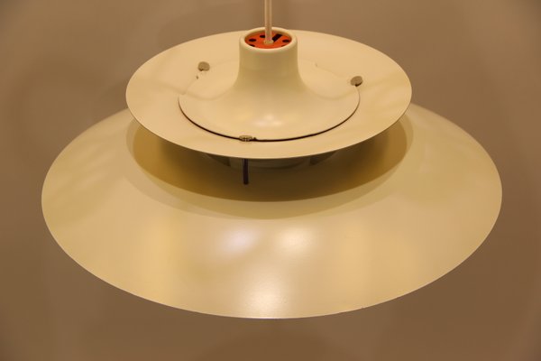 Vintage Danish PH 5 White Pendant Light by Poul Henningsen PH 5 Louis Poulsen | Interior lighting, Poulsen lamp