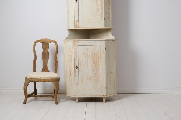 Antique Northern Swedish Gustavian Style Country House White