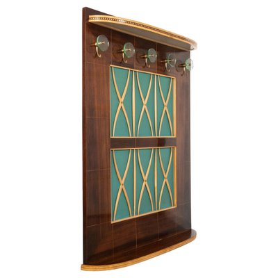 Arredamento 70 x 27 x 11 cm L x A x P DESIGN DELIGHTS Lüllmann Appendiabiti da Parete in Legno