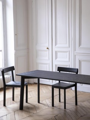 Galta Chairs in Black Oak by Kann Design, Set of 6 for sale at Pamono