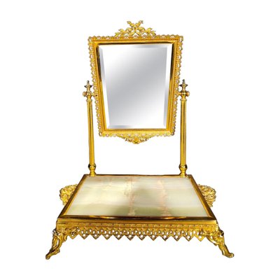 Dressing Table with Table Mirror 19th Century