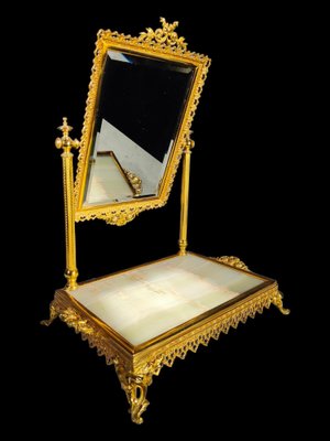 gold dressing table mirror uk Claremont Dressing Table Mirror | Designed by Sophie Paterson main image 0