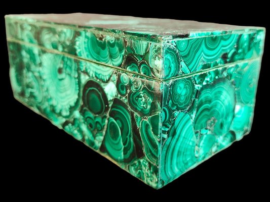 Malachite Box, 20th Century for sale at Pamono