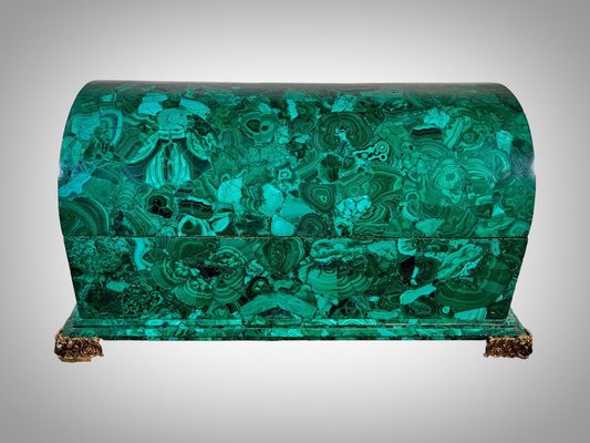 Large 20th Century Malachite Box, 1950s for sale at Pamono