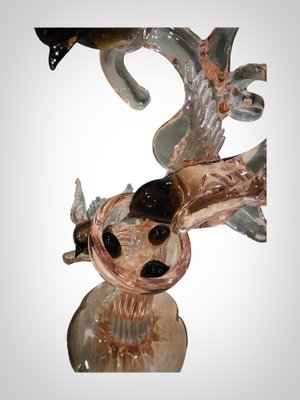 Murano Sculpture by Pino Signoretto Representation Murano Gl