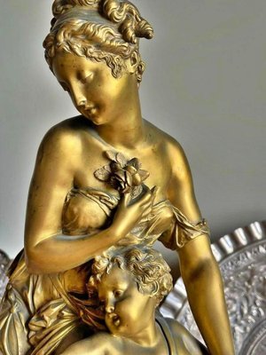 19世紀 フランス アンティーク メルキュリゼ 燭台 4点セット French Five-Light Candelabra Pair by Albert-Ernest Carrier