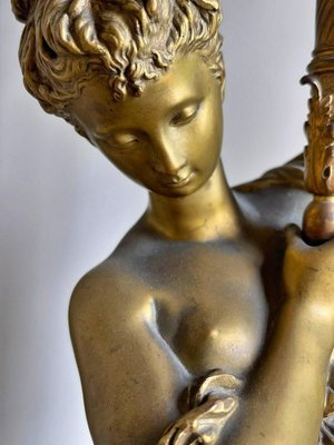 French Five-Light Candelabra Pair by Albert-Ernest Carrier