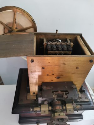 Baudot Multiple-Impression Telegraph by J Carpentier Paris, 1900