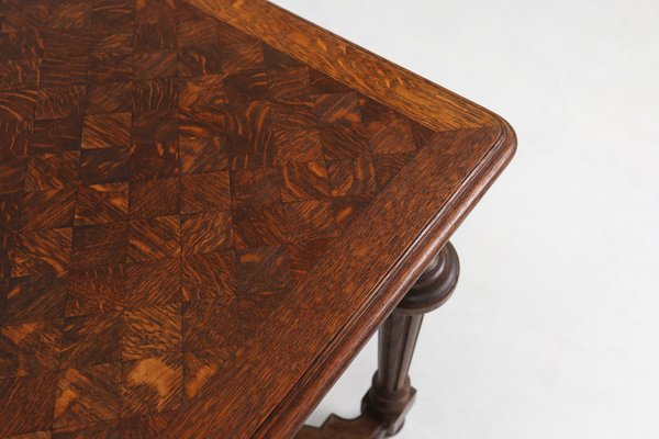 Neo Renaissance Extendable Dining Room Table with Rich Decoration France 1900s for sale at Pamono