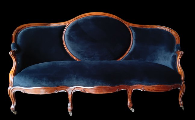 Black victorian sofa outlet