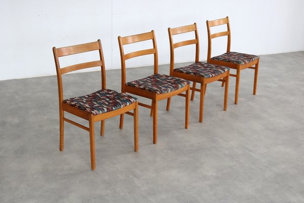 Vintage Swedish Dining Chairs 1960s Set of 4 for sale at Pamono