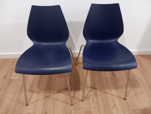 Kartell Maui Chairs by Vico Magistretti for Kartell, Italy, 1980s