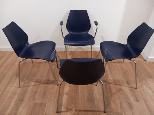 Kartell Maui Chairs by Vico Magistretti for Kartell, Italy, 1980s