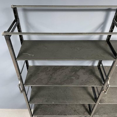 Industrial Iron Shelf for sale at Pamono Industrial Iron Shelf for sale at Pamono