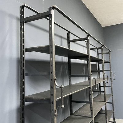 Industrial Iron Shelf for sale at Pamono