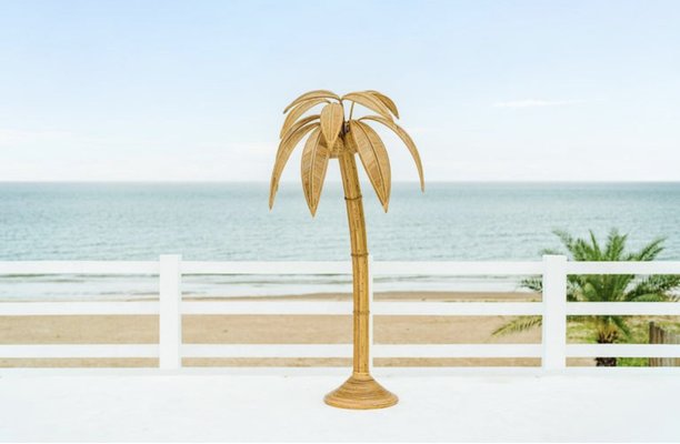 Ocean palm floor lamp deals