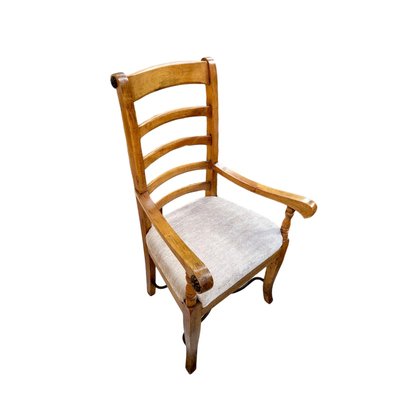 Wrought iron and cheap wood dining chairs