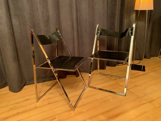 Elios Chairs attributed to Fontoni & Geraci, Italy, 1960s Elios Chairs attributed to Fontoni & Geraci, Italy, 1960s