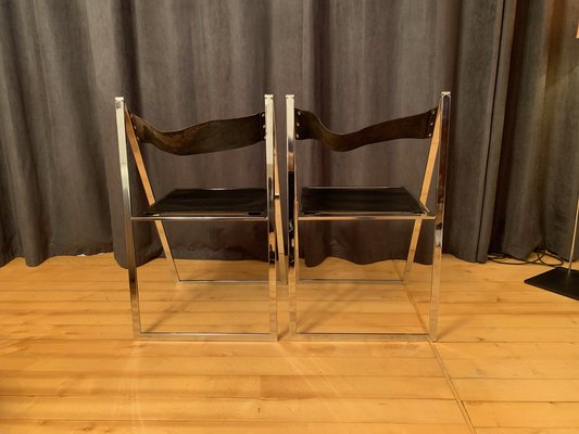 Elios Chairs attributed to Fontoni & Geraci, Italy, 1960s Elios Chairs attributed to Fontoni & Geraci, Italy, 1960s