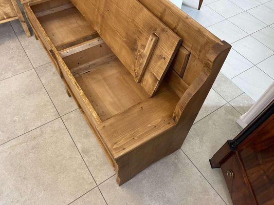 Vintage Rustic Corner Bench for sale at Pamono