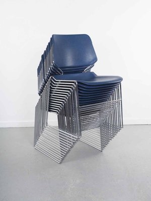 Blue Matrix Chair by T. Tolleson for Krueger, 1970s for sale at Pamono