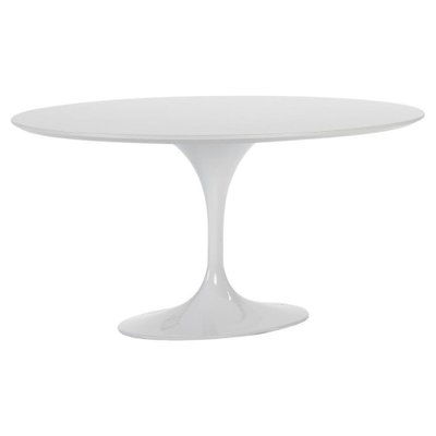 White aluminum dining table deals