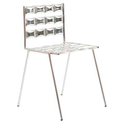 Stainless Steel Cosmic Chair by Metis Design Studio for sale at Pamono